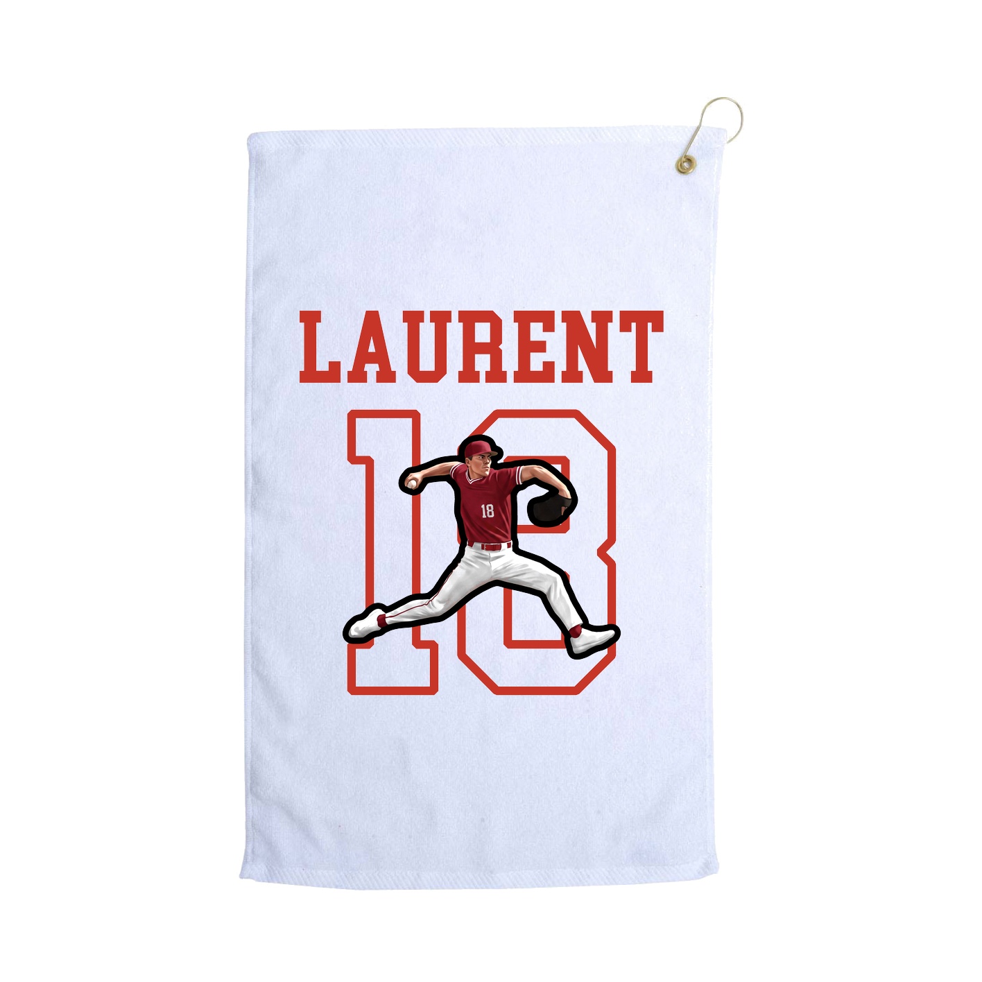 Golf Towel — Shirsey in White