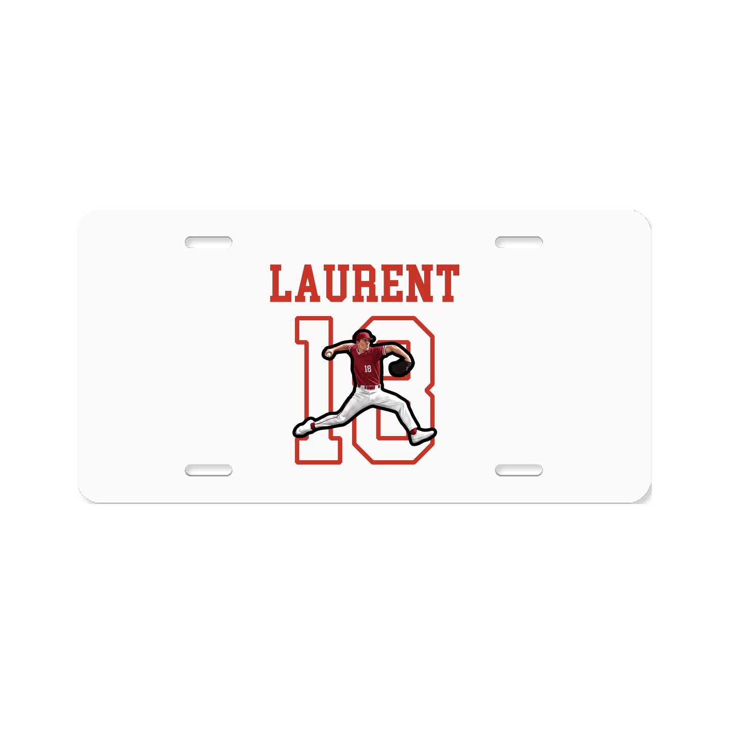 Aluminum License Plate