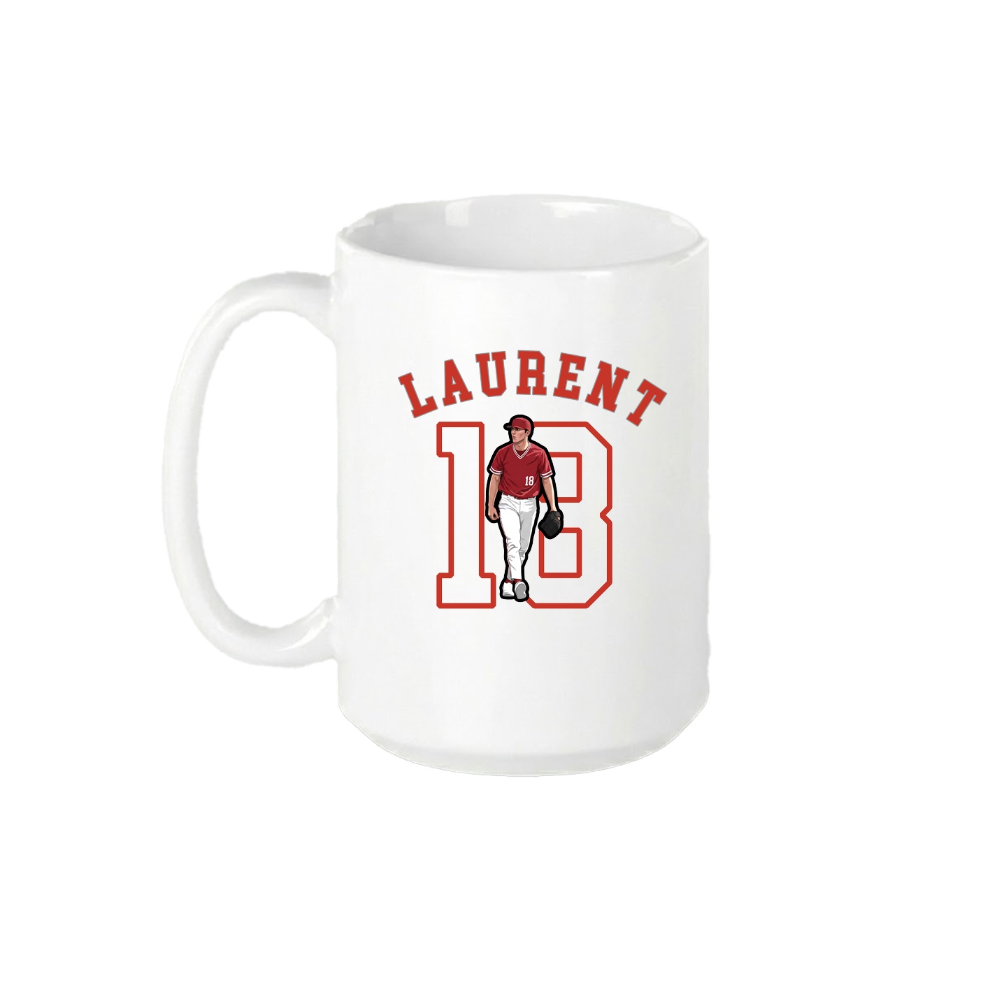 15oz Coffee Mug — Shirsey Arch in White