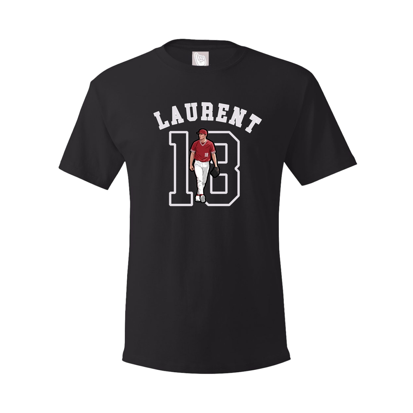 Youth Tee — Shirsey Arch in Black