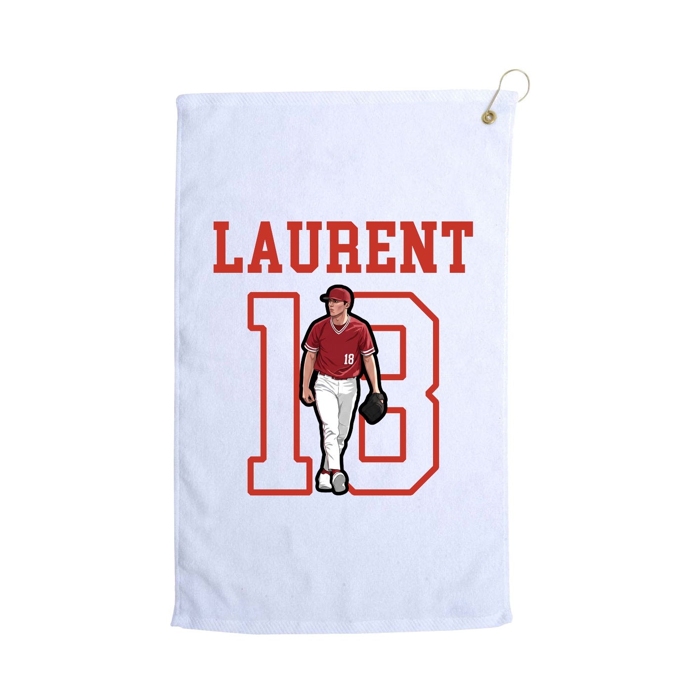 Golf Towel — Shirsey in White