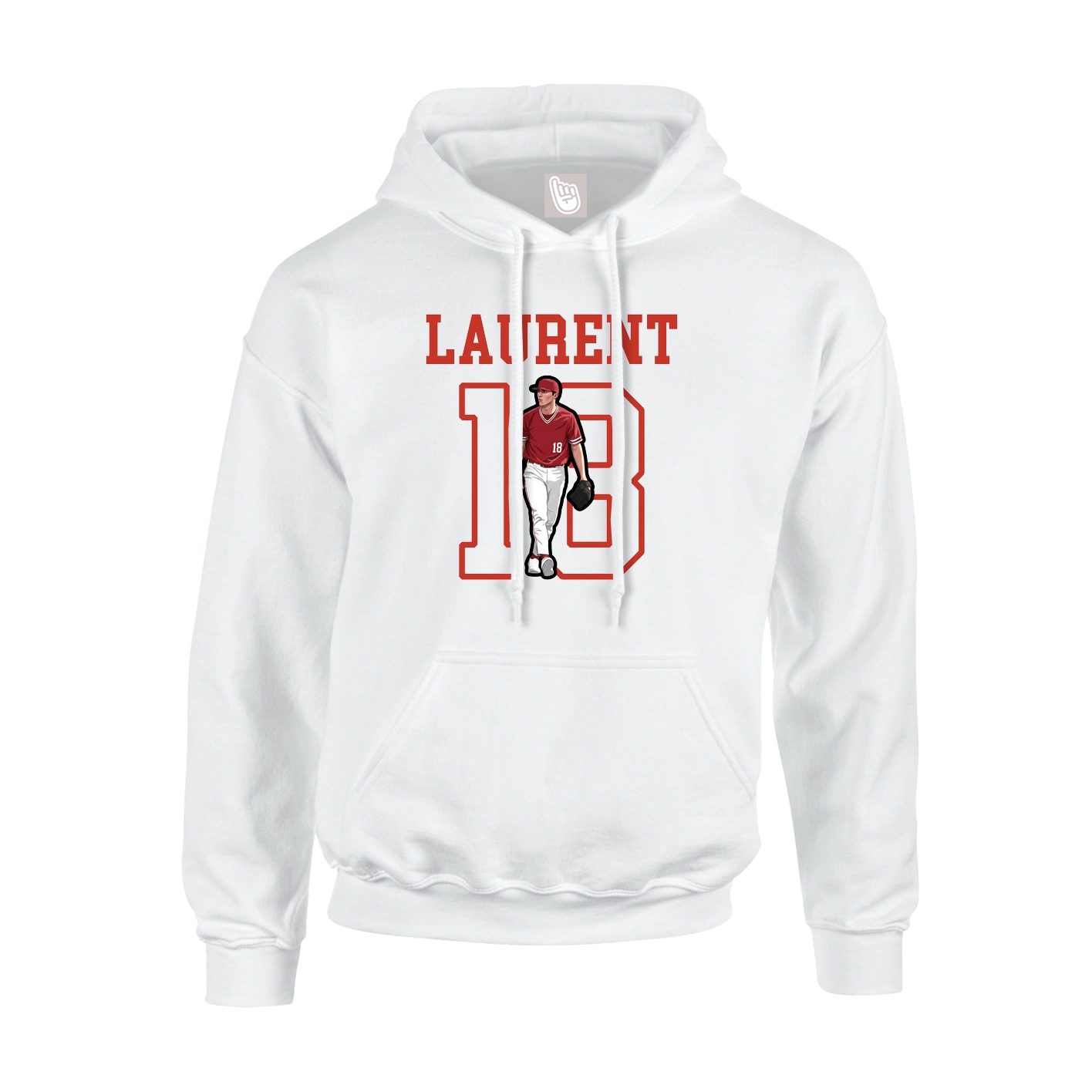 Youth Hoodie — Shirsey in White