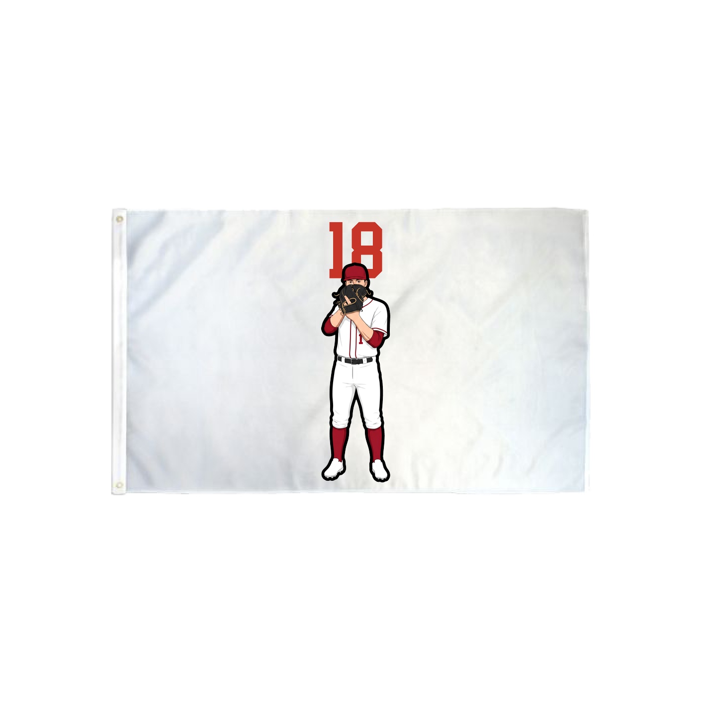 3x5 Flag — Number Top in Classic