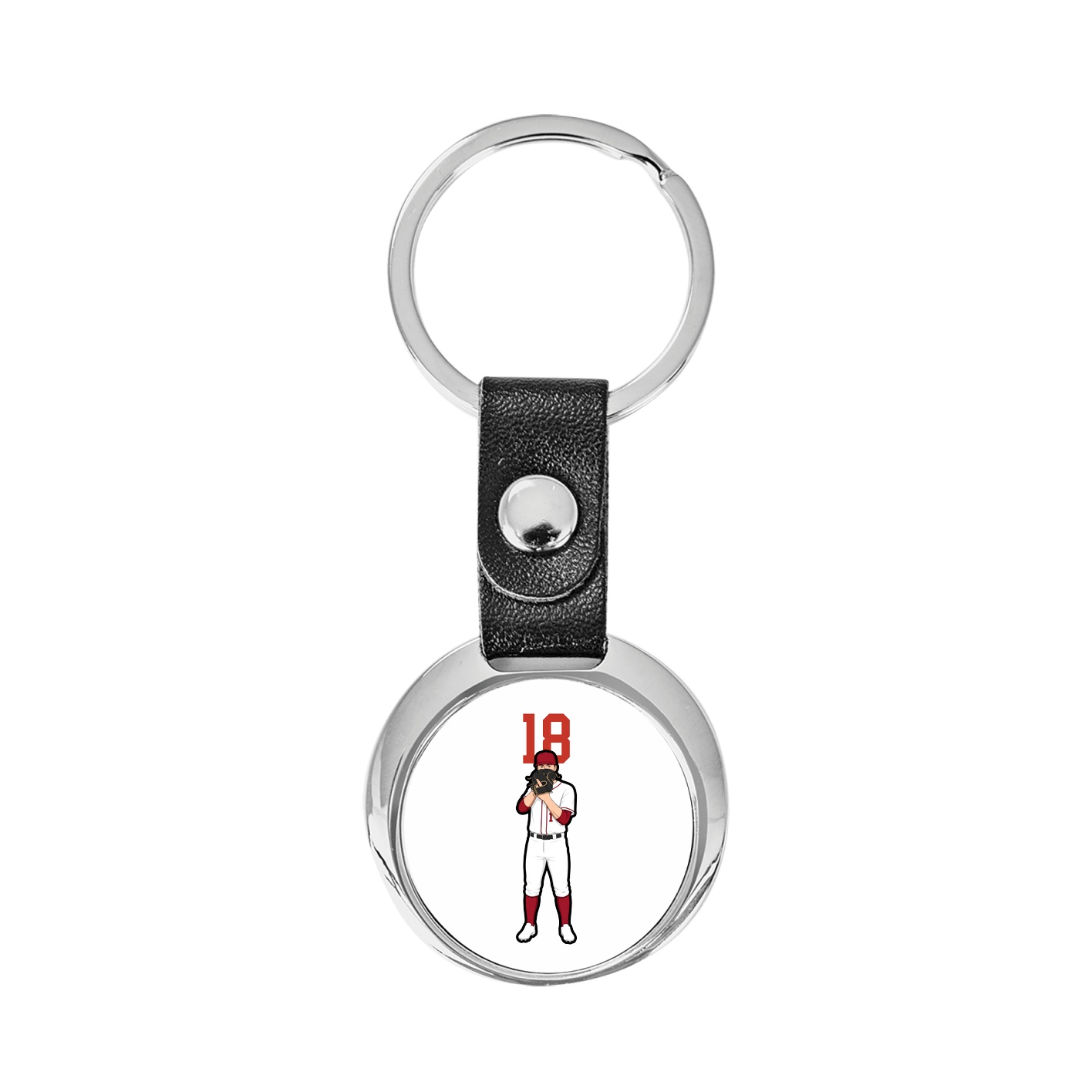 Key Chain — Number Top in Classic