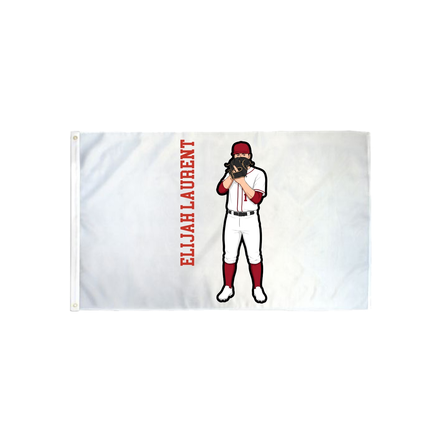 3x5 Flag — Name Vertical in Classic
