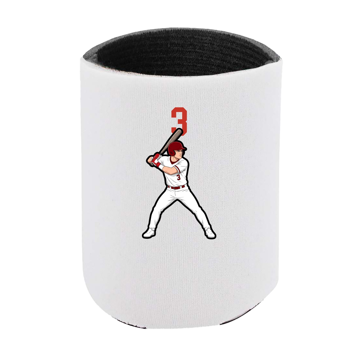 Can Holder — Number Top in White