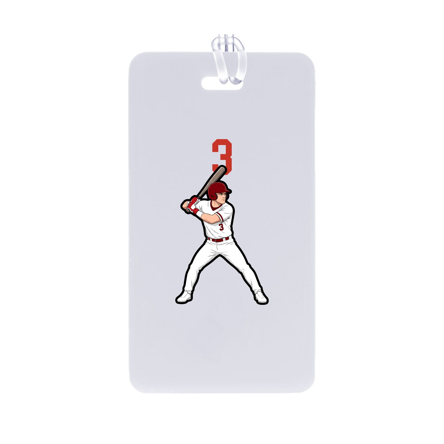Bag Tag — Number Top in Classic