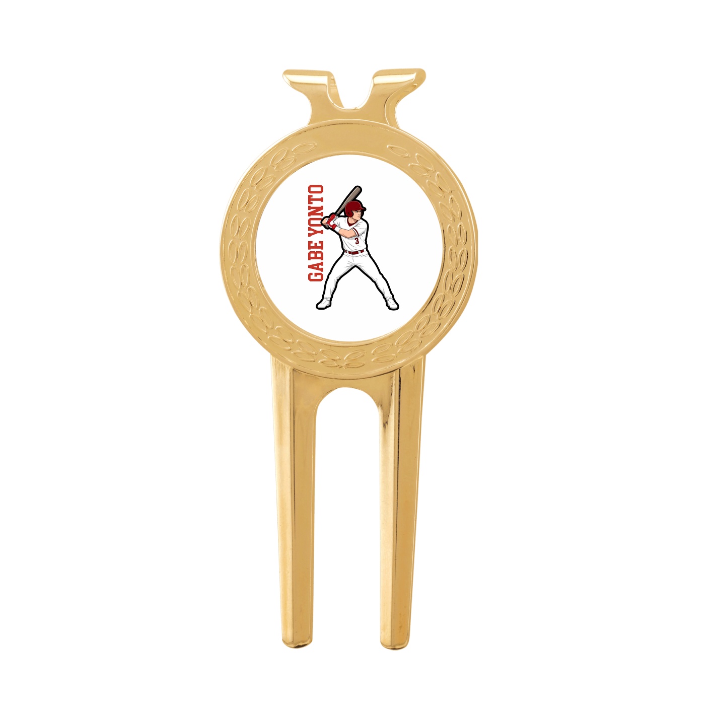 Divot Tool with Ball Marker — Name Vertical in Classic