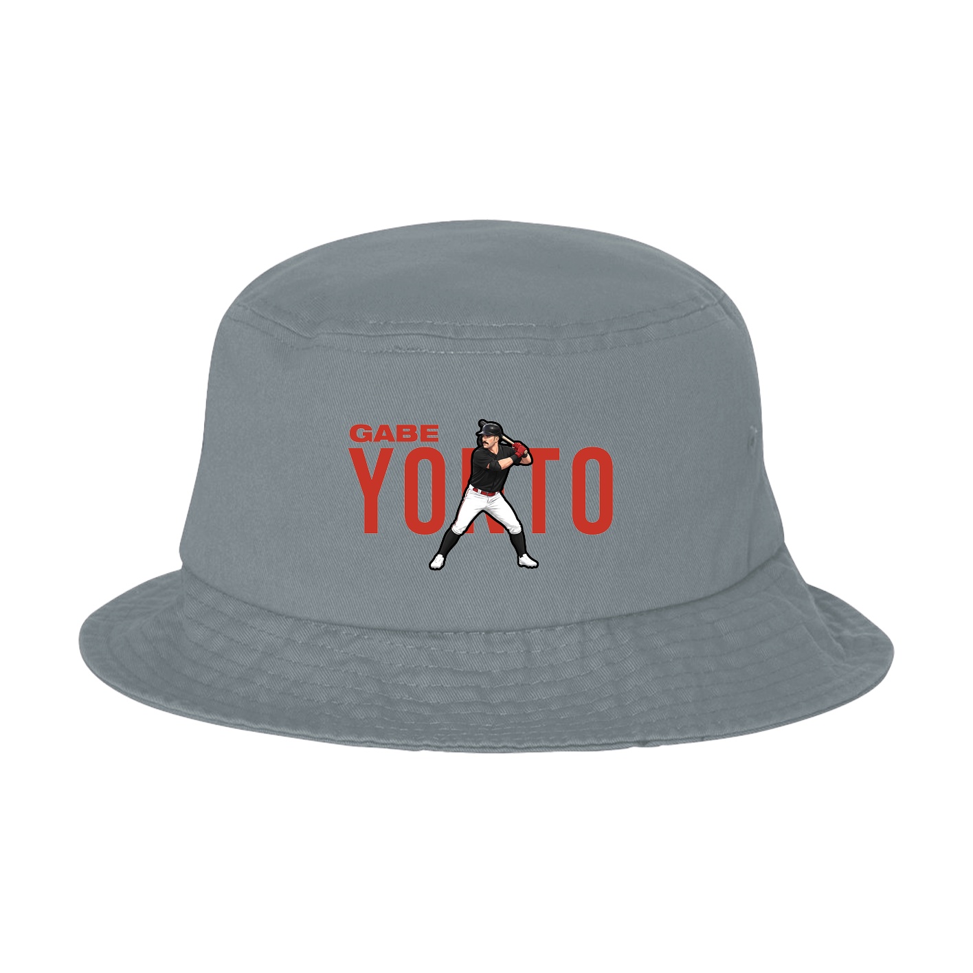 Bucket Cap — Player Name in Grey