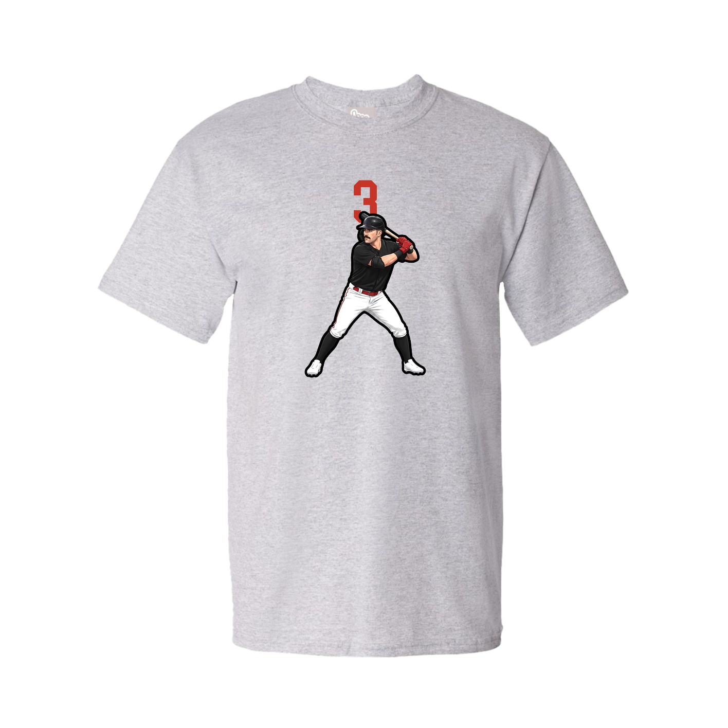 Tee — Number Top in Grey