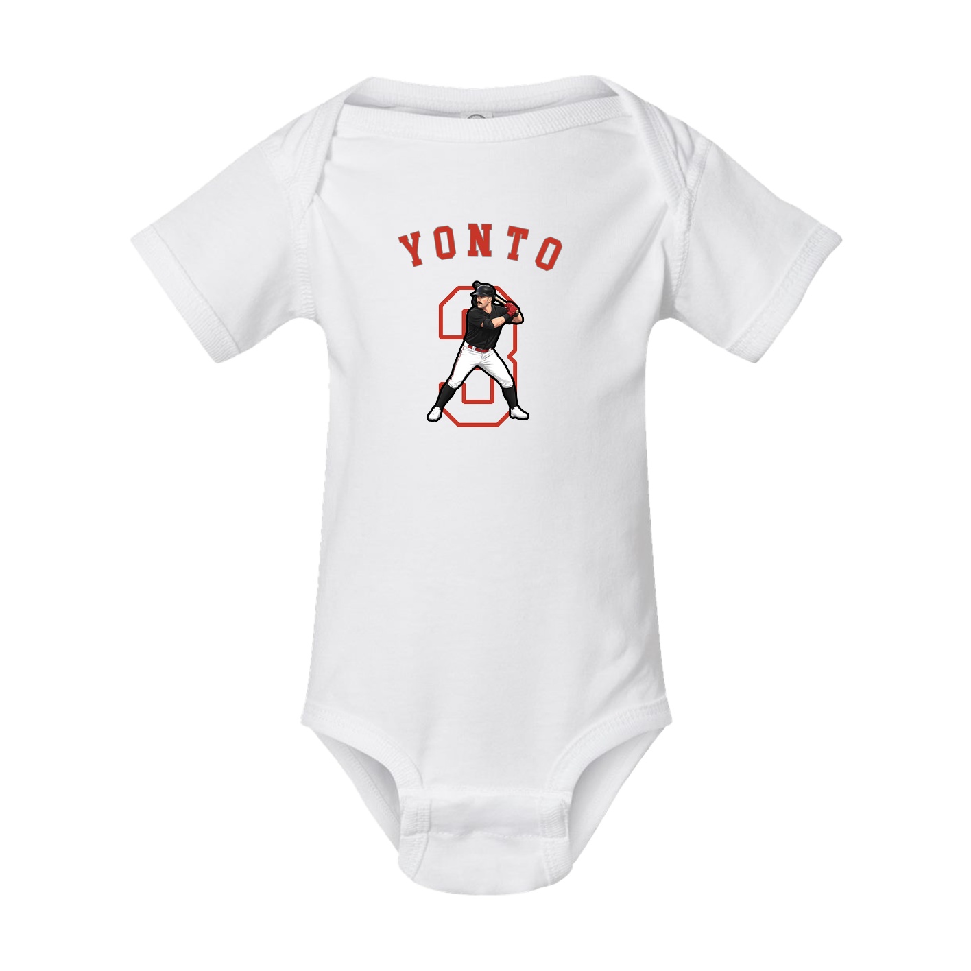 Baby Onesie — Shirsey Arch in White