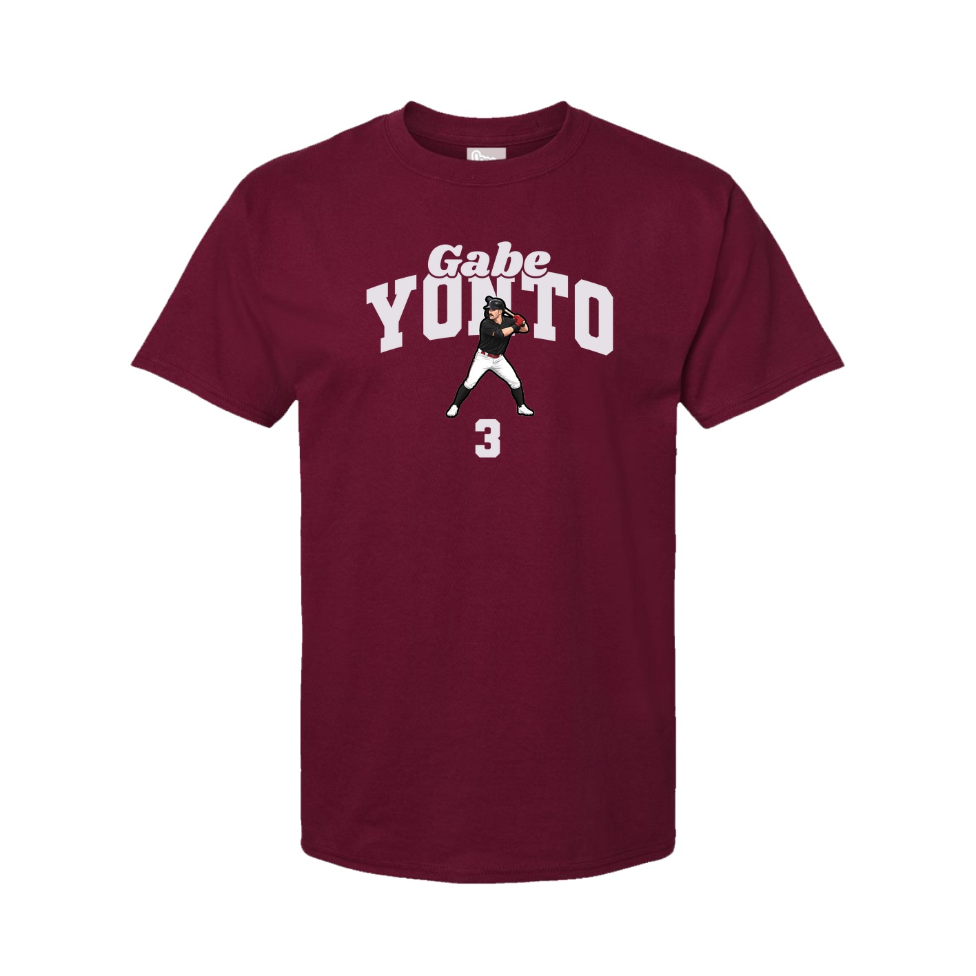 Tee — Signature Arch in Cardinal