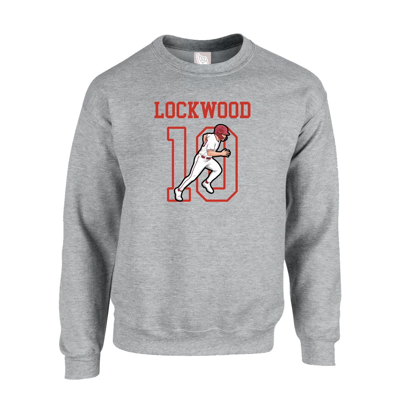 Fleece Crew — Shirsey in Grey
