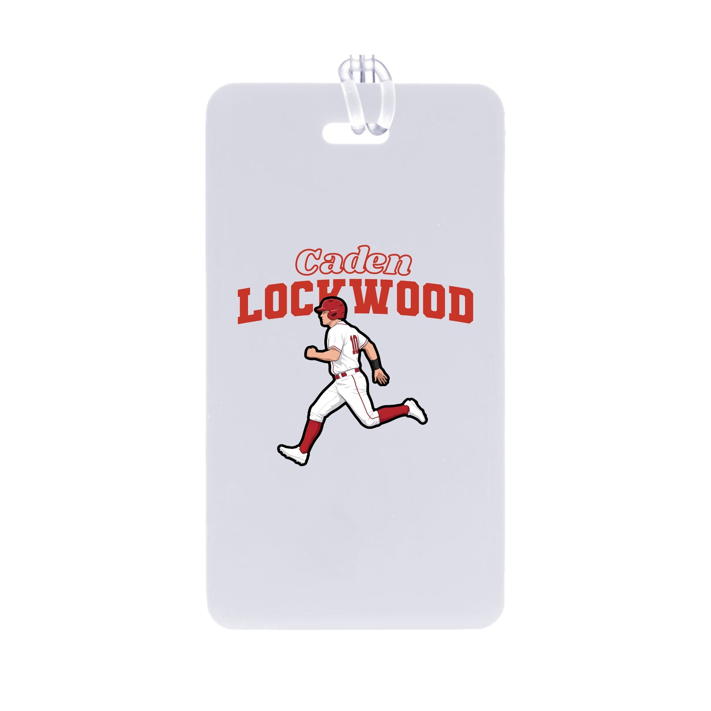 Bag Tag — Name Arch in Classic