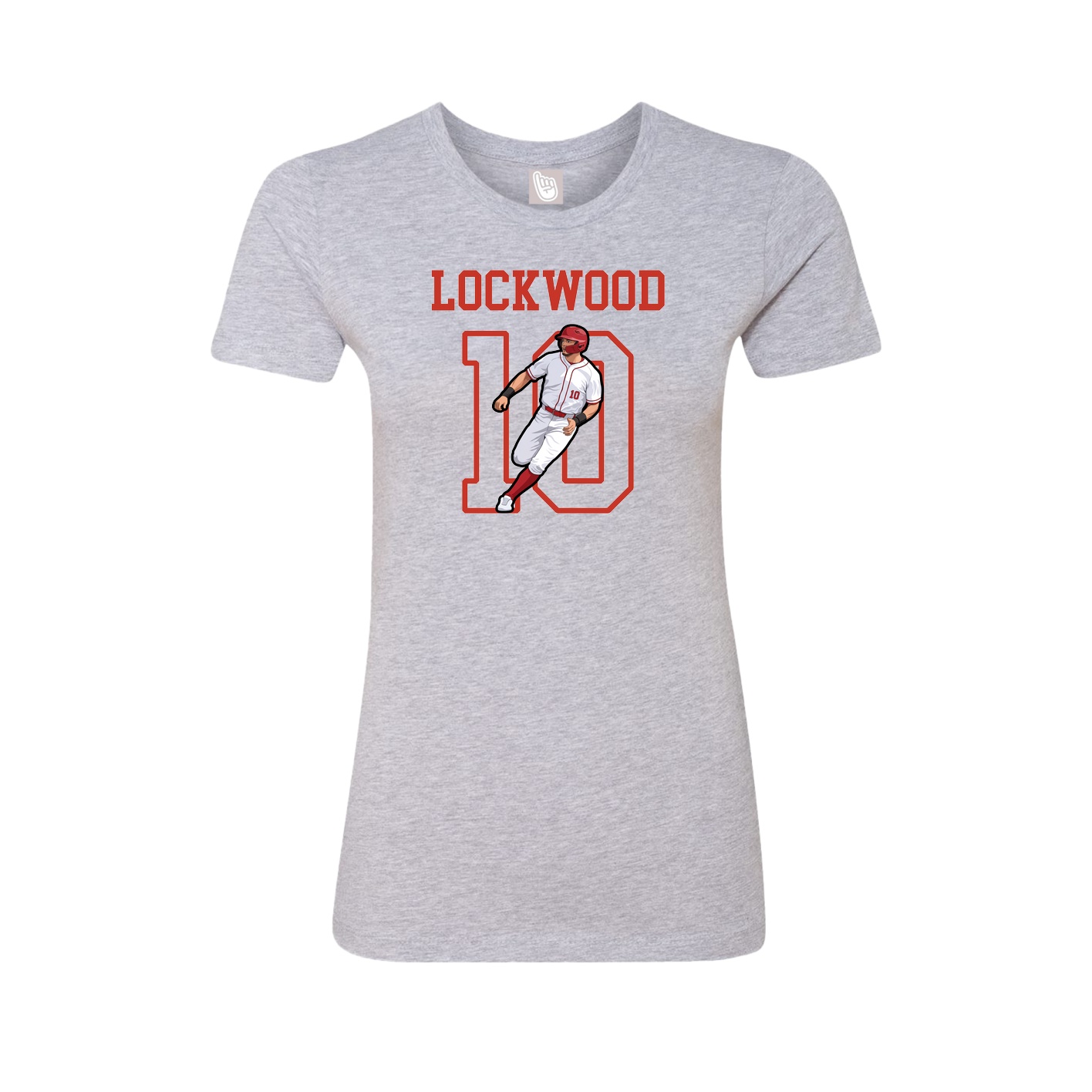 Fitted Women's Tee — Shirsey in Grey