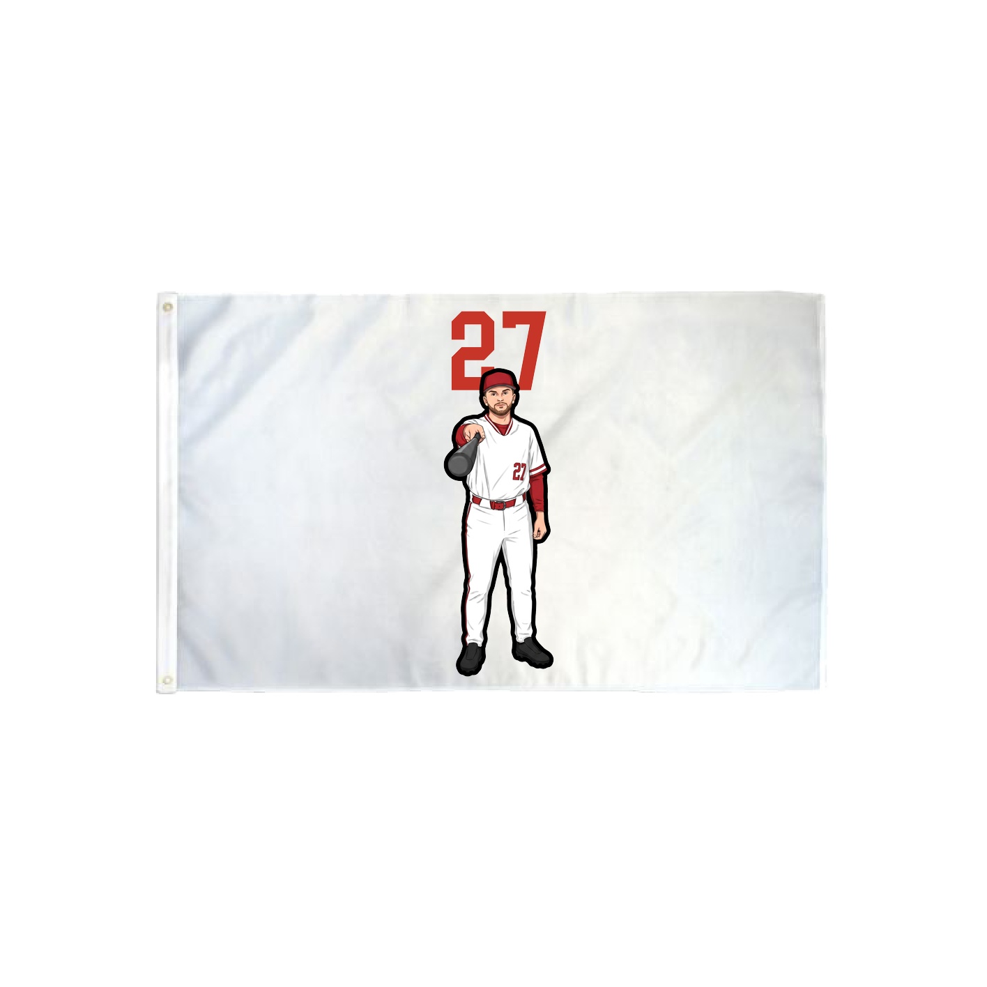 3x5 Flag — Number Top in Classic
