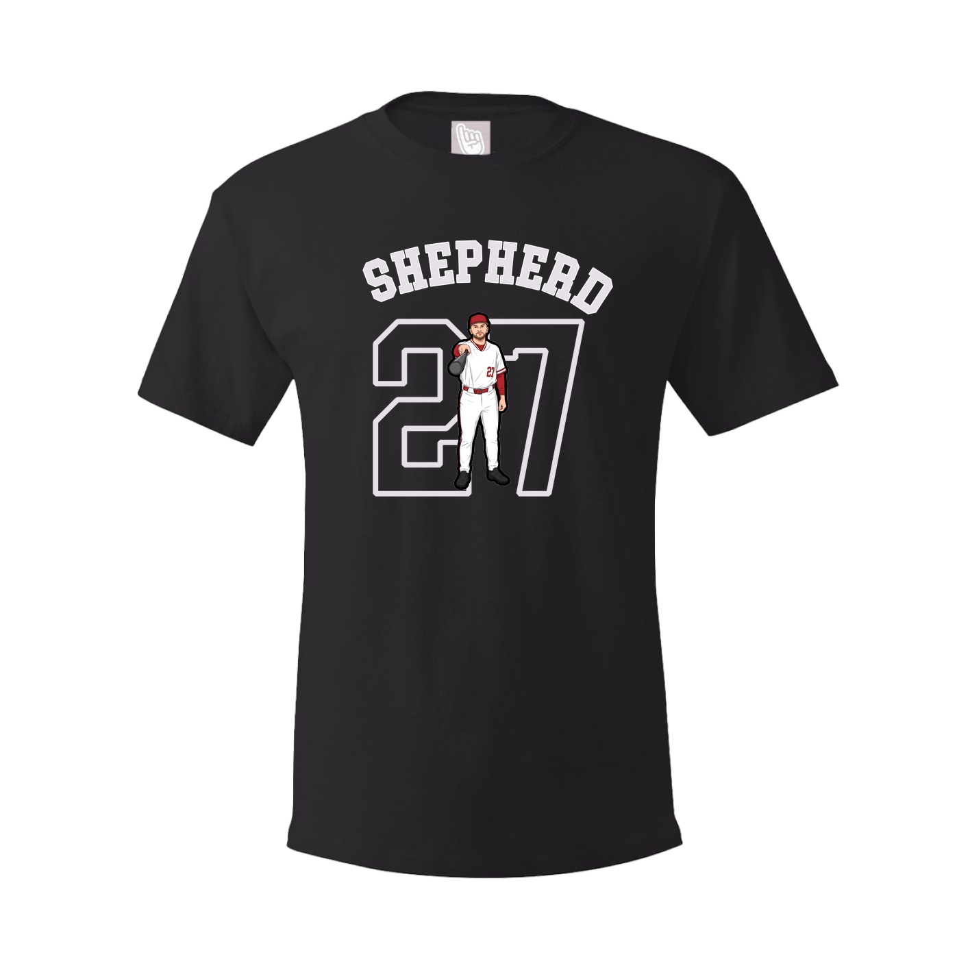 Youth Tee — Shirsey Arch in Black
