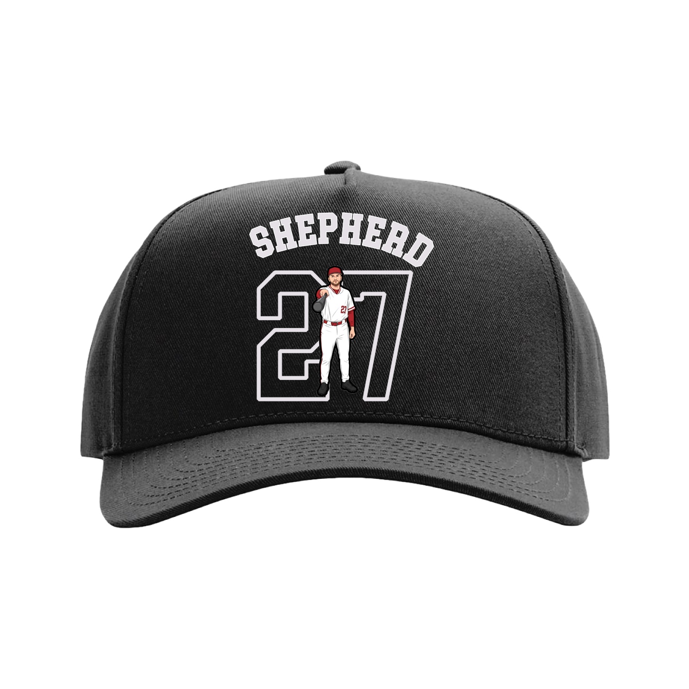 Full Fabric Five-Panel Champ Cap