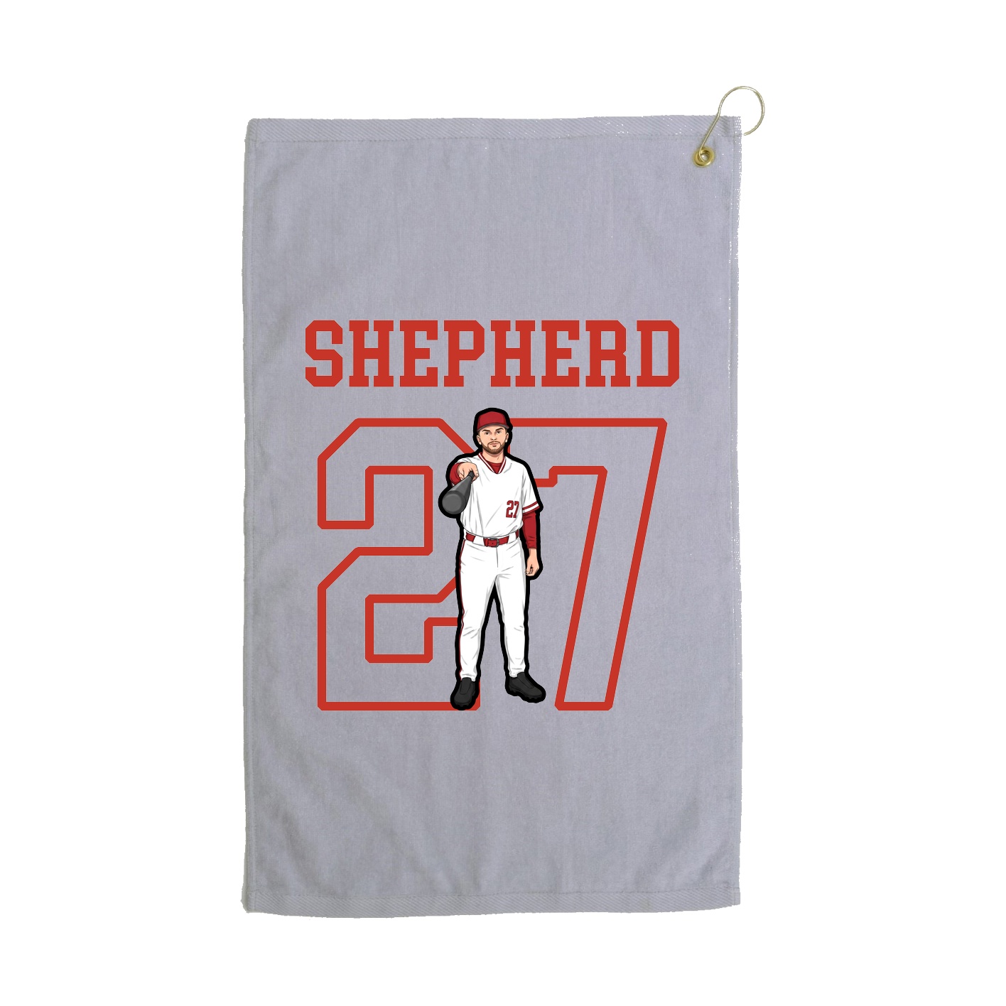 Golf Towel — Shirsey in Grey