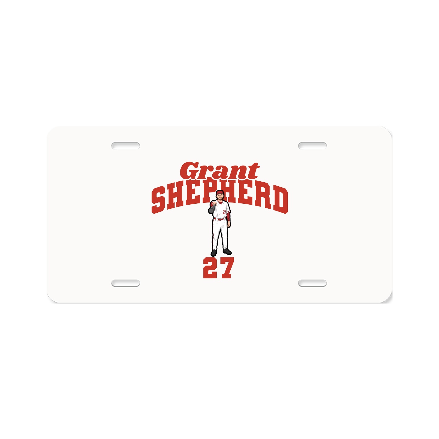 License Plate — Signature Arch in Classic