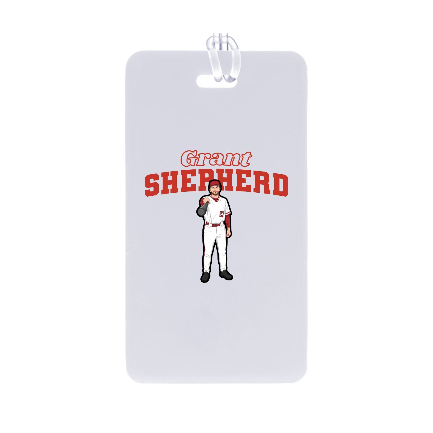 Bag Tag — Name Arch in Classic