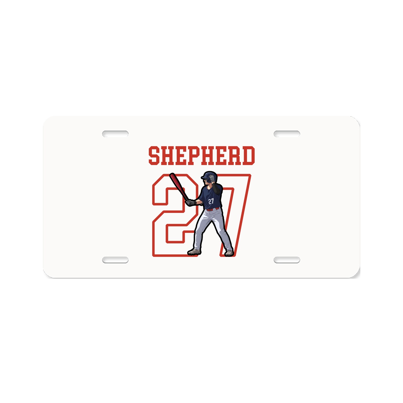 License Plate — Shirsey in Classic