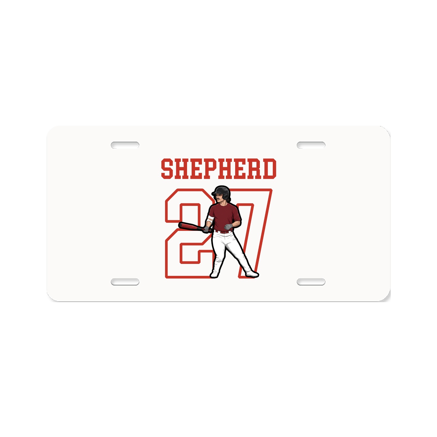 License Plate — Shirsey in Classic