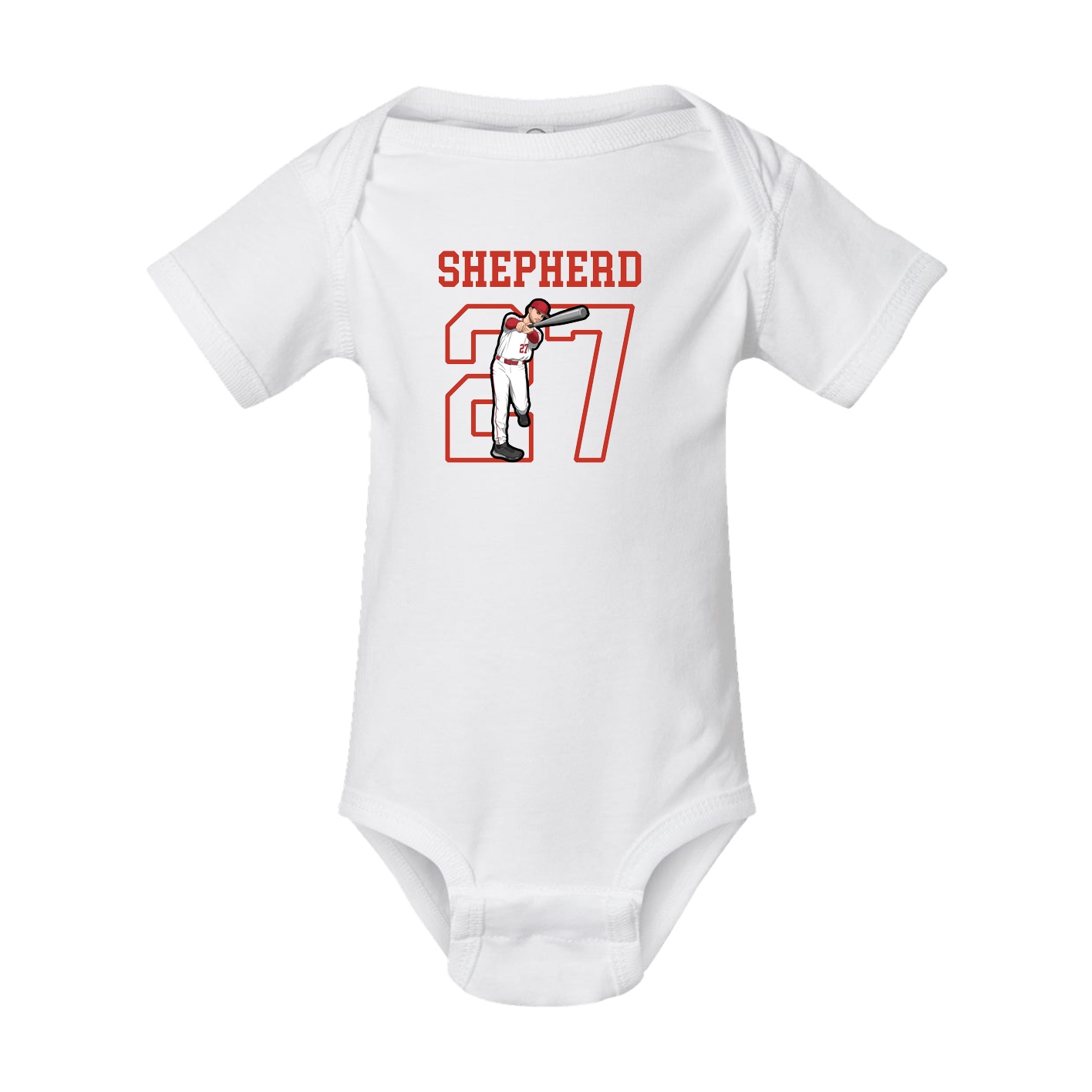 Baby Onesie — Shirsey in White