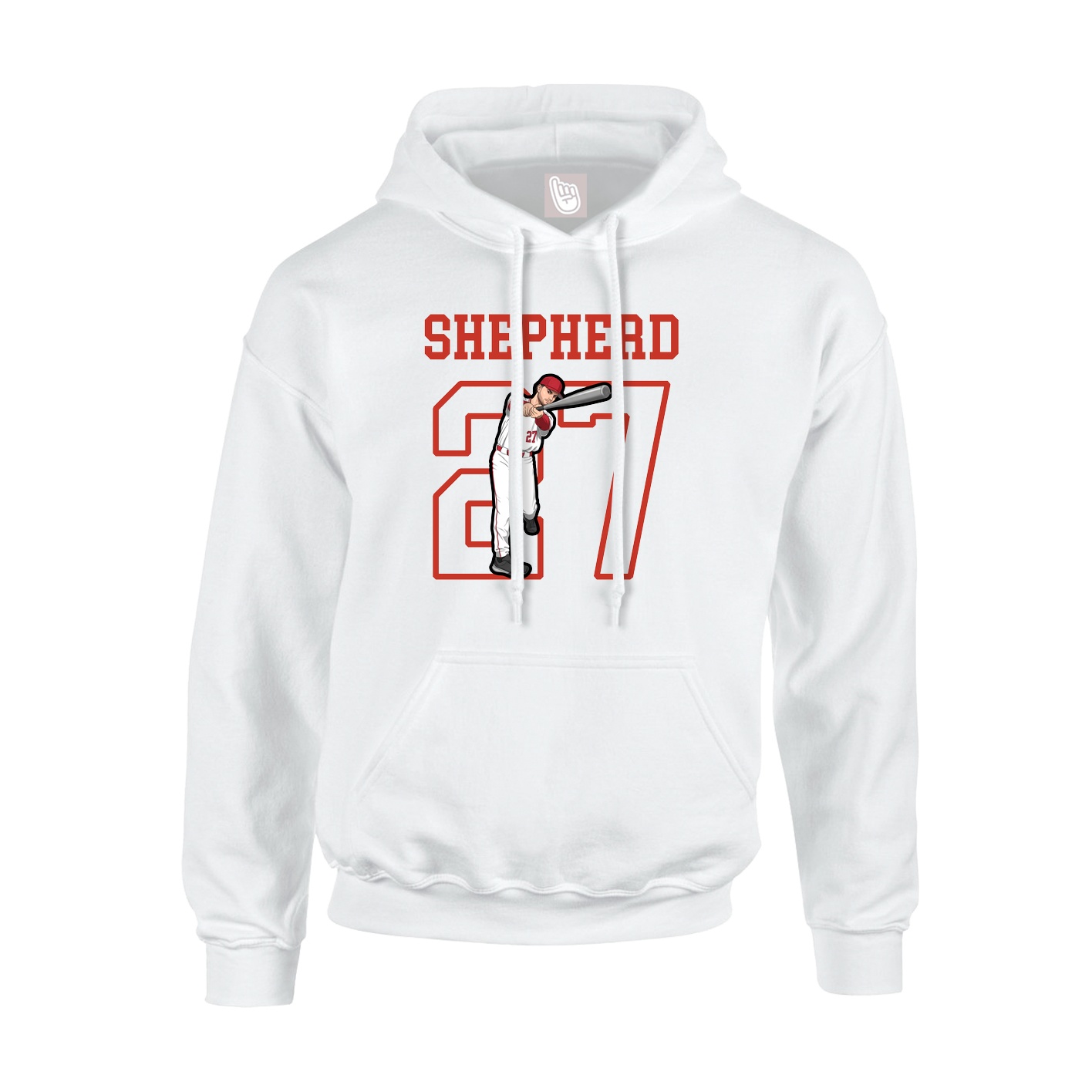 Youth Hoodie — Shirsey in White