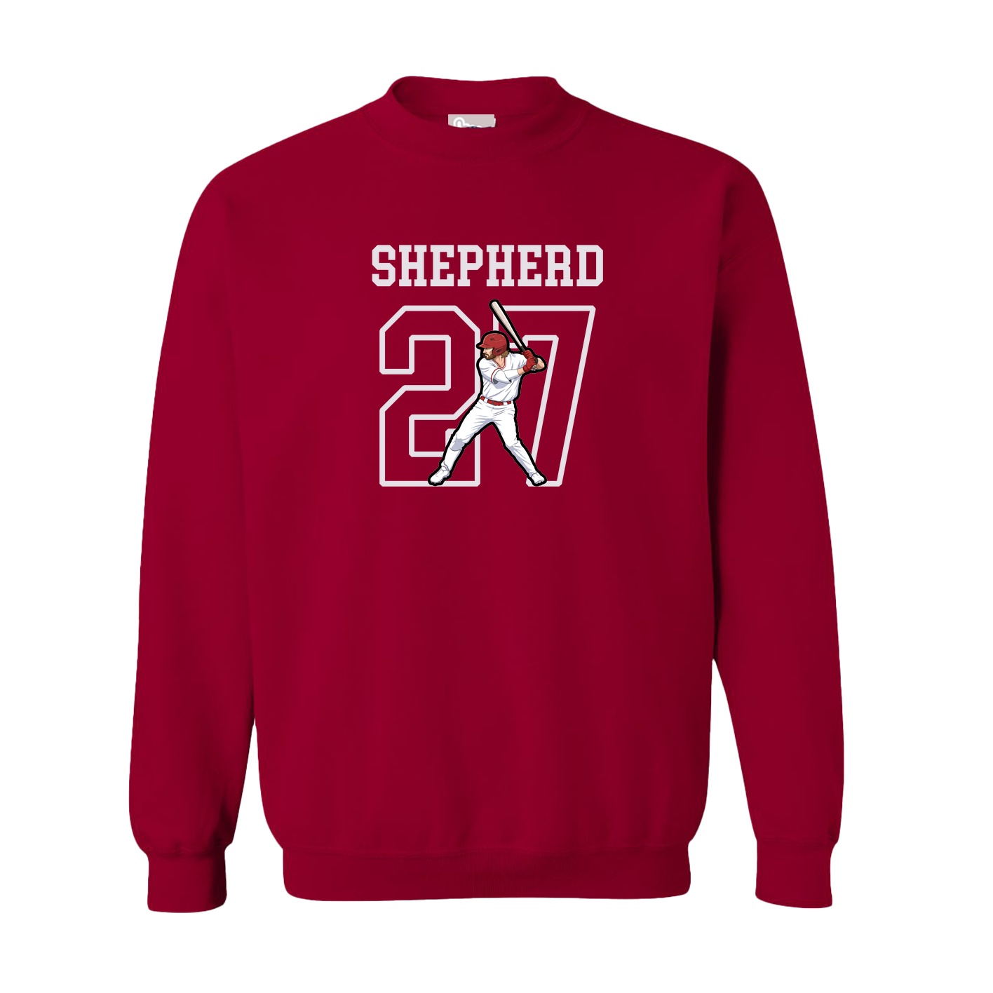 Fleece Crew — Shirsey in Cardinal
