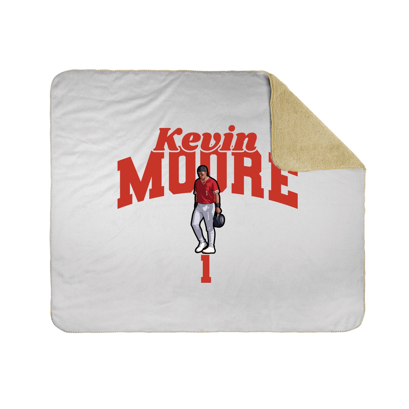 Throw Blanket — Signature Arch in White