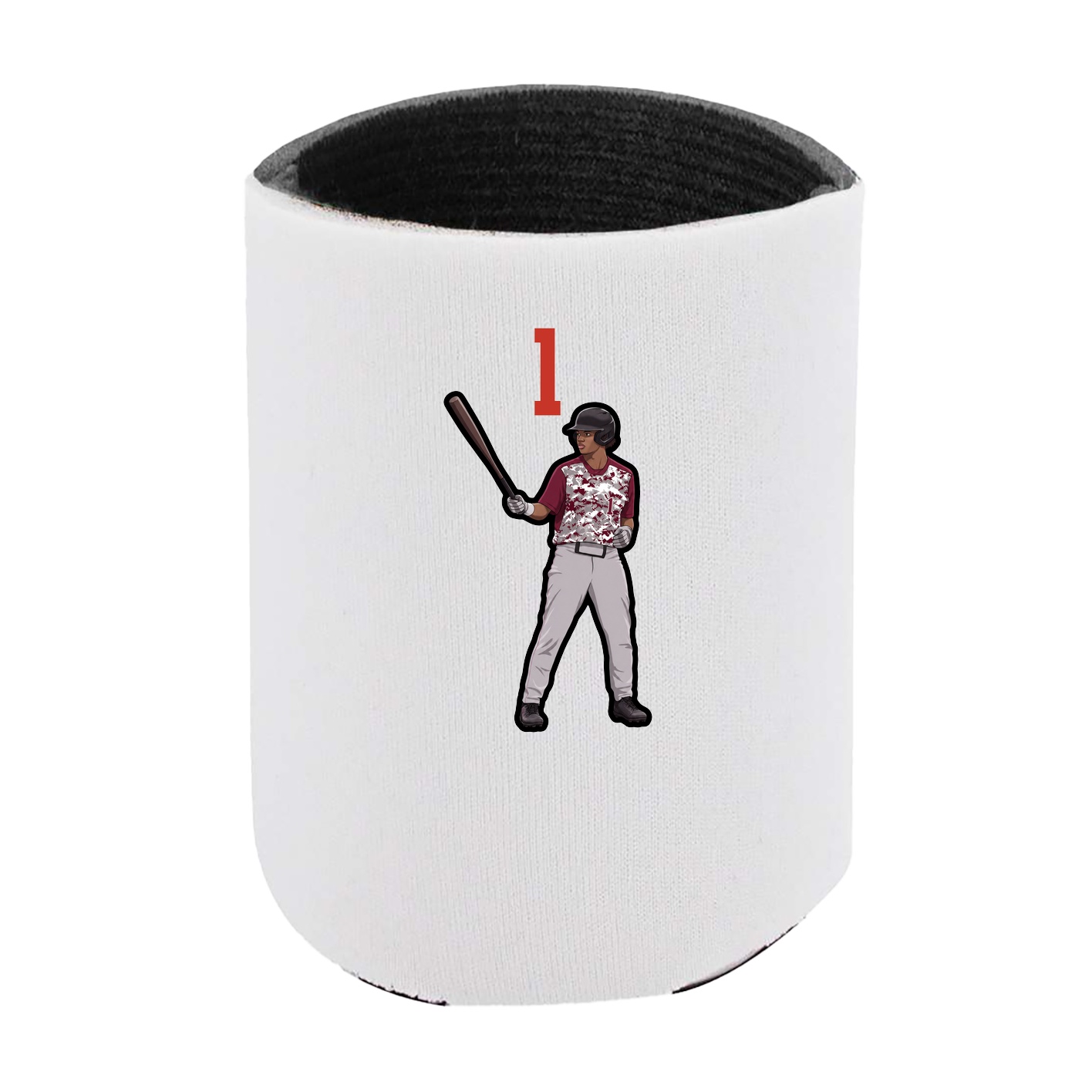 Can Holder — Number Top in White