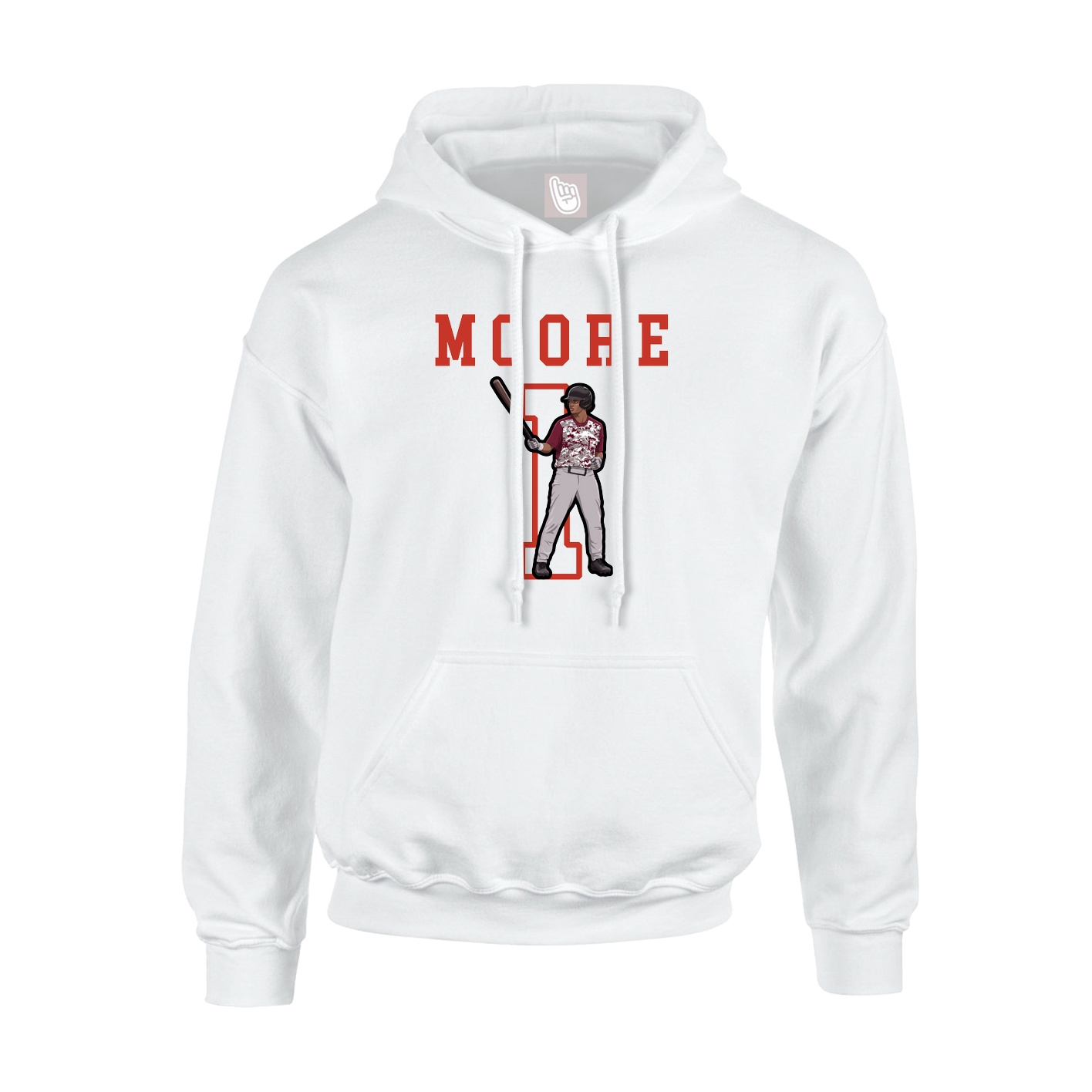 Youth Hoodie — Shirsey in White