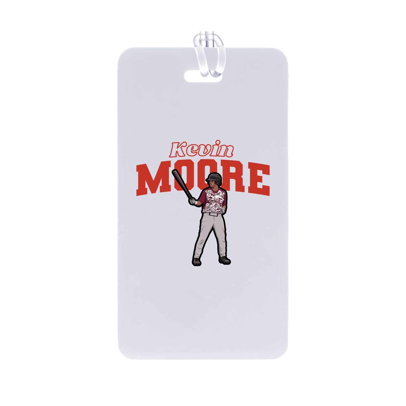 Bag Tag — Name Arch in Classic