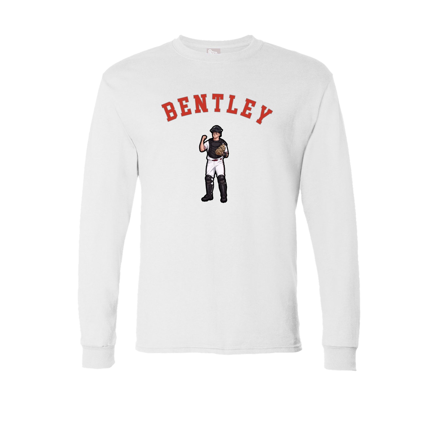 Long Sleeve Tee — Shirsey Arch in White