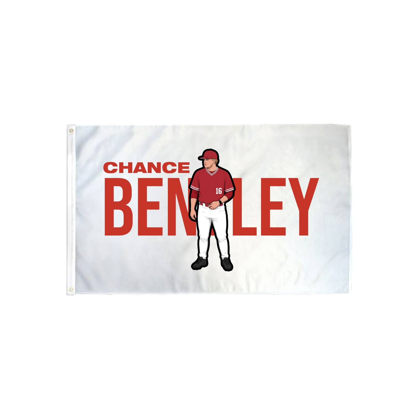 3x5 Flag — Player Name in Classic