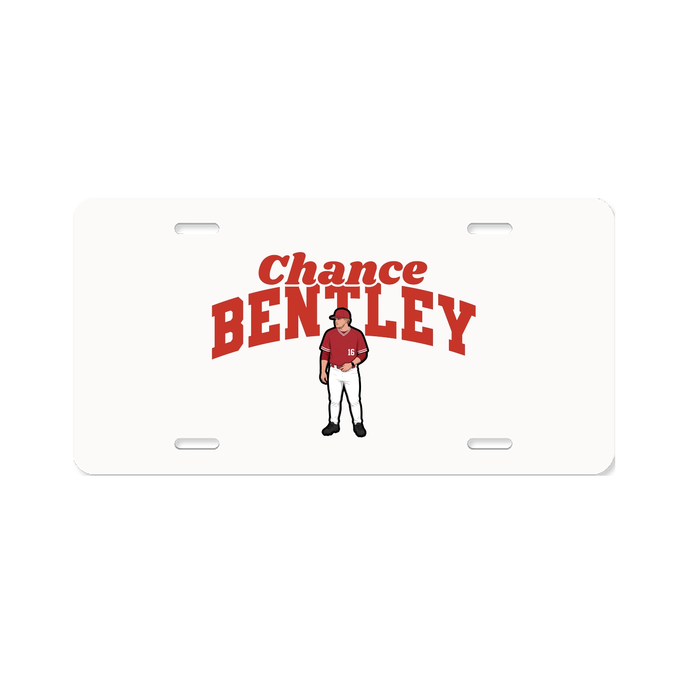 License Plate — Signature Arch in Classic