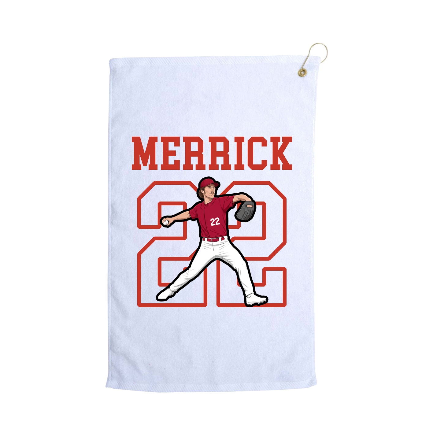 Golf Towel — Shirsey in White
