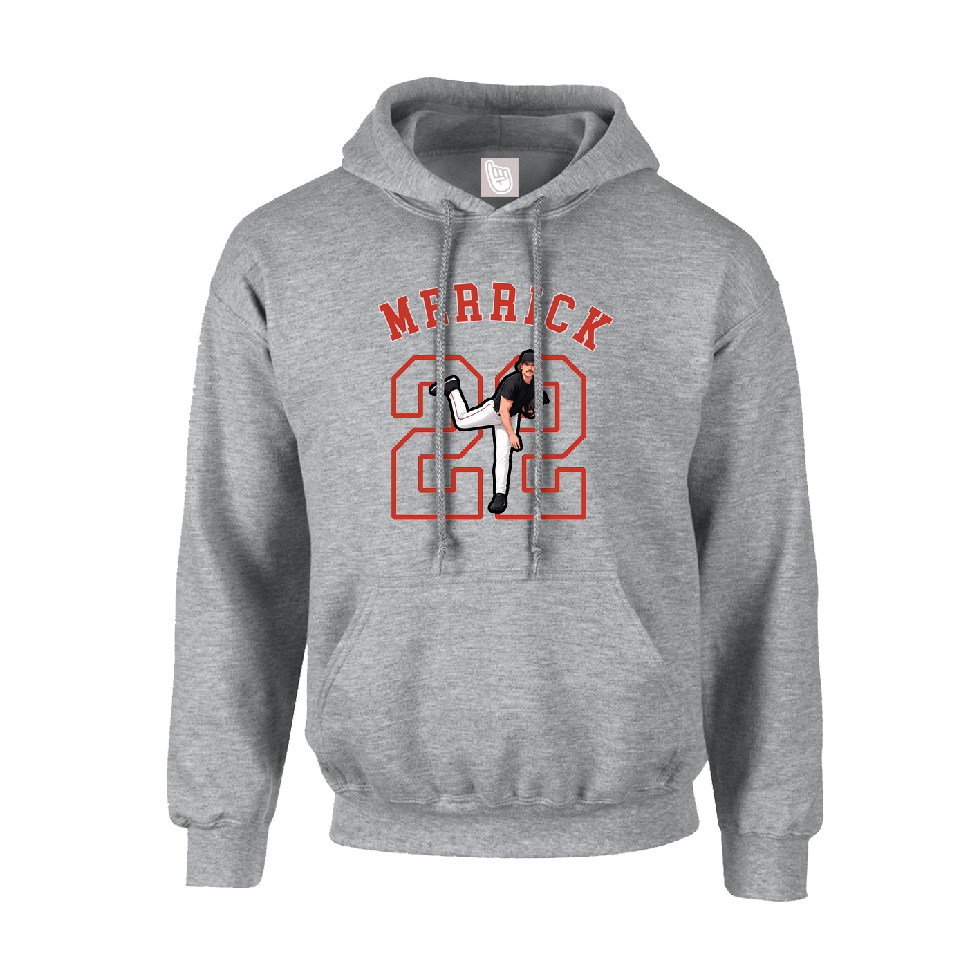 Youth Hoodie — Shirsey Arch in Grey