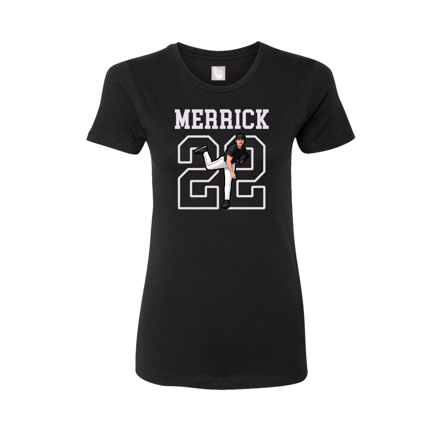 Fitted Women's Tee — Shirsey in Black