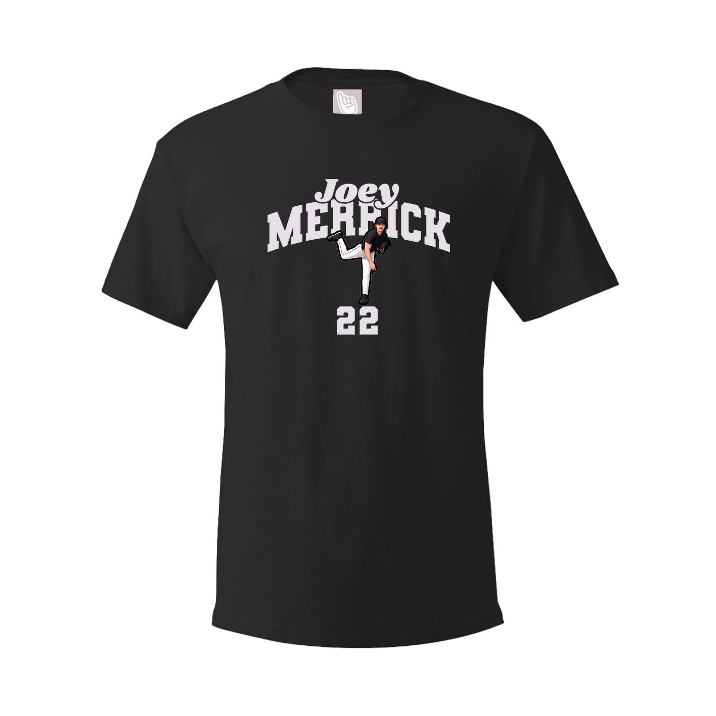 Youth Tee — Signature Arch in Black