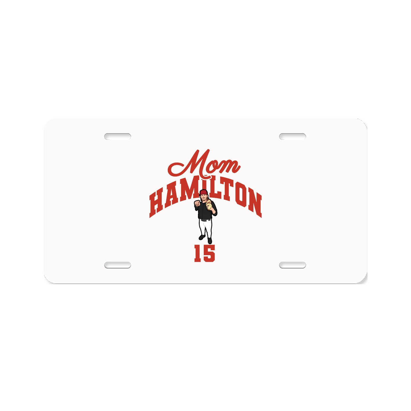 License Plate — Mothers Day Arch in Classic