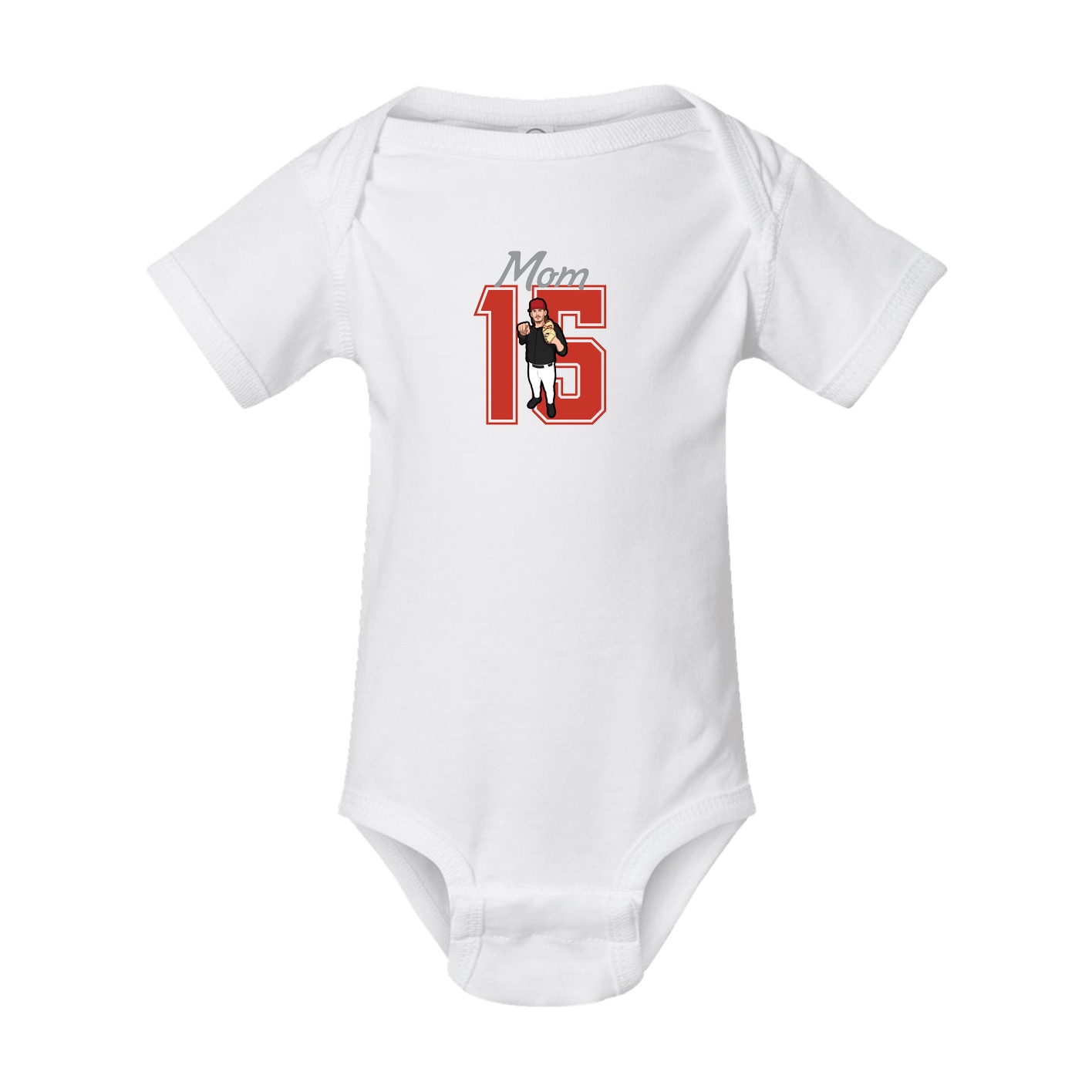 Baby Onesie — Mothers Day Shirsey in White