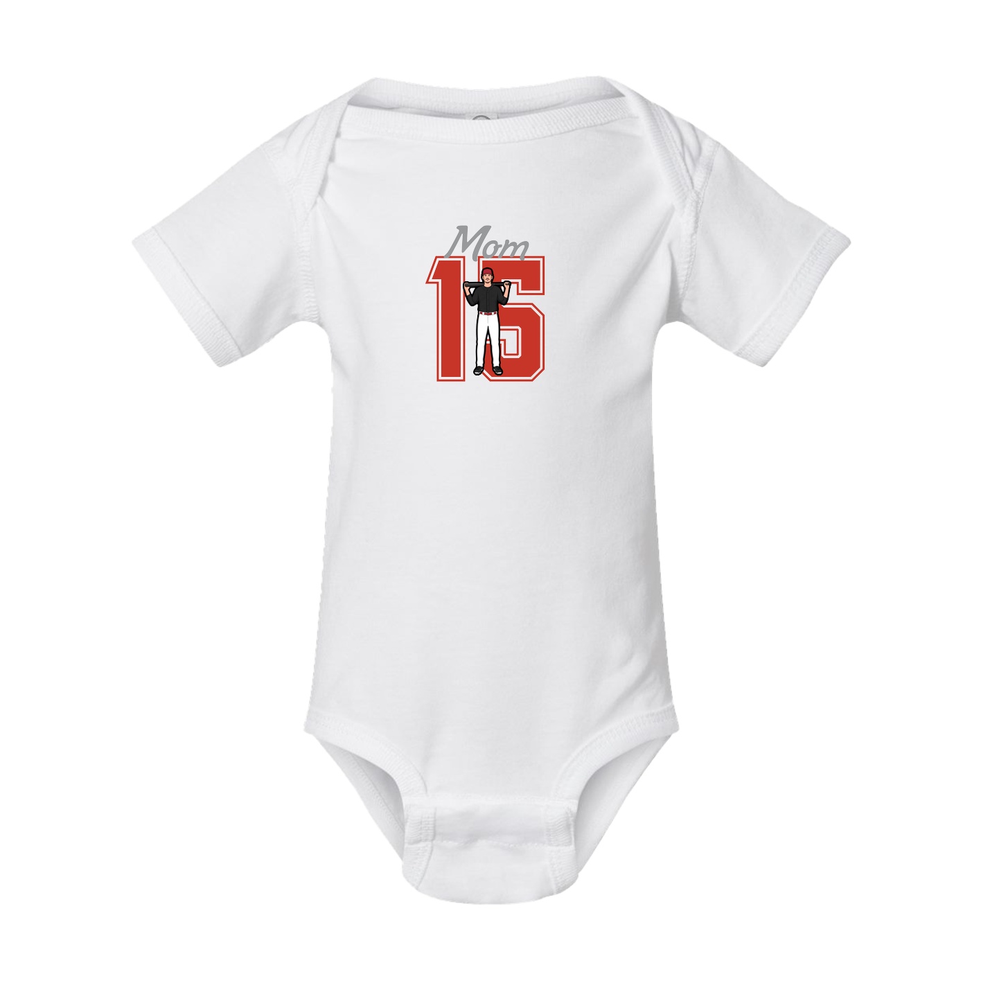 Baby Onesie — Mothers Day Shirsey in White