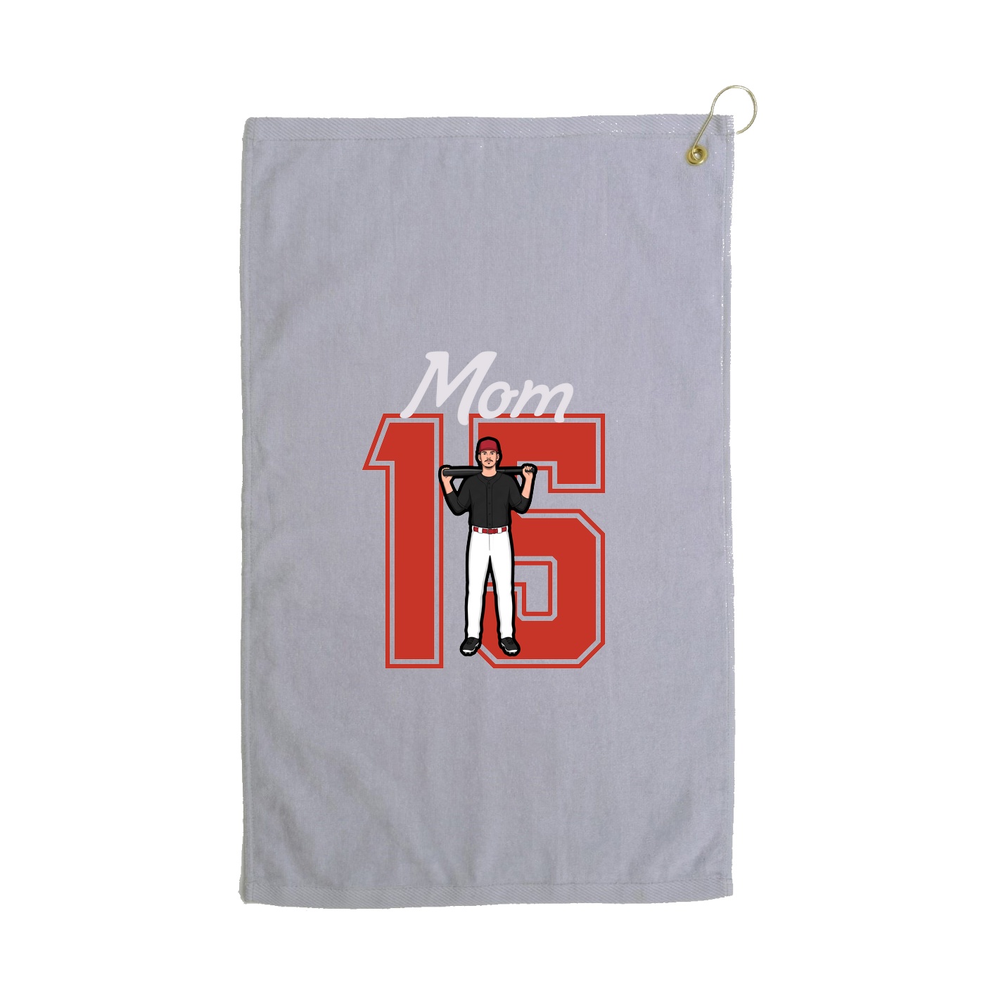 Golf Towel — Mothers Day Shirsey in Grey