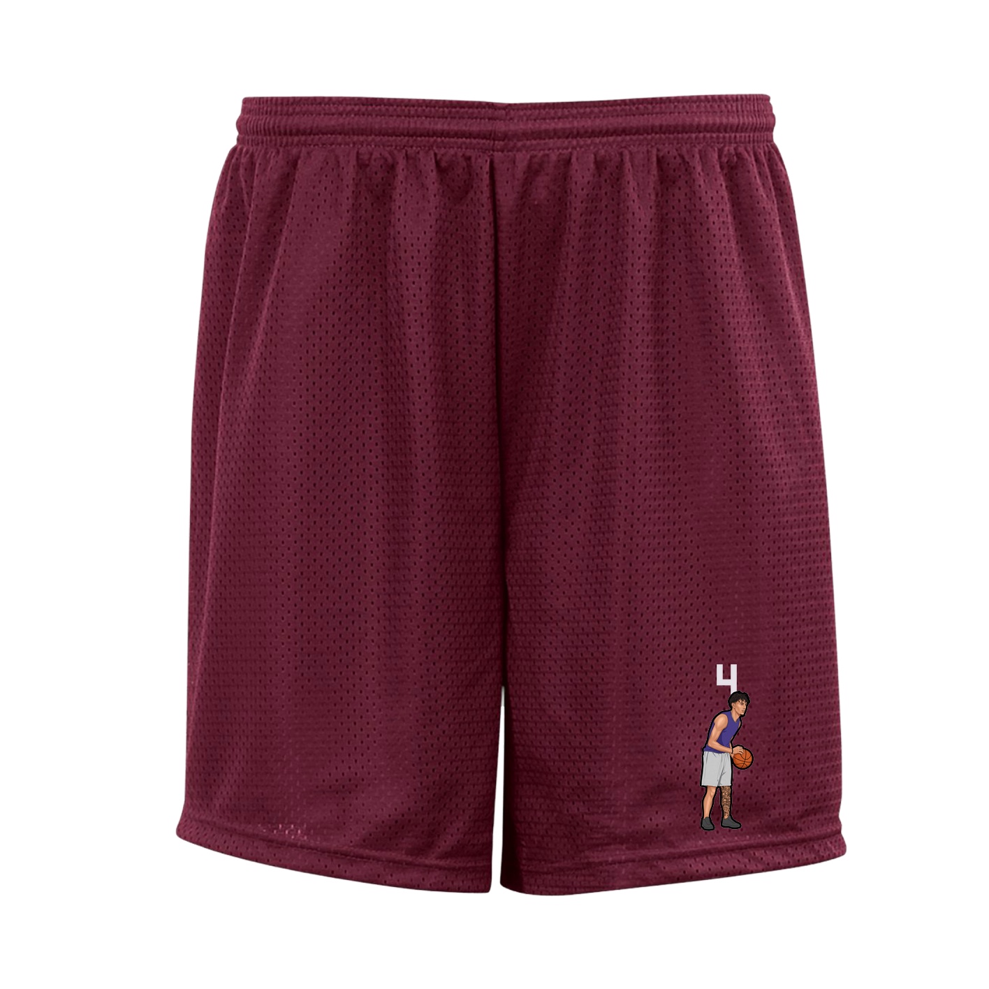 Shorts — Number Top in Cardinal