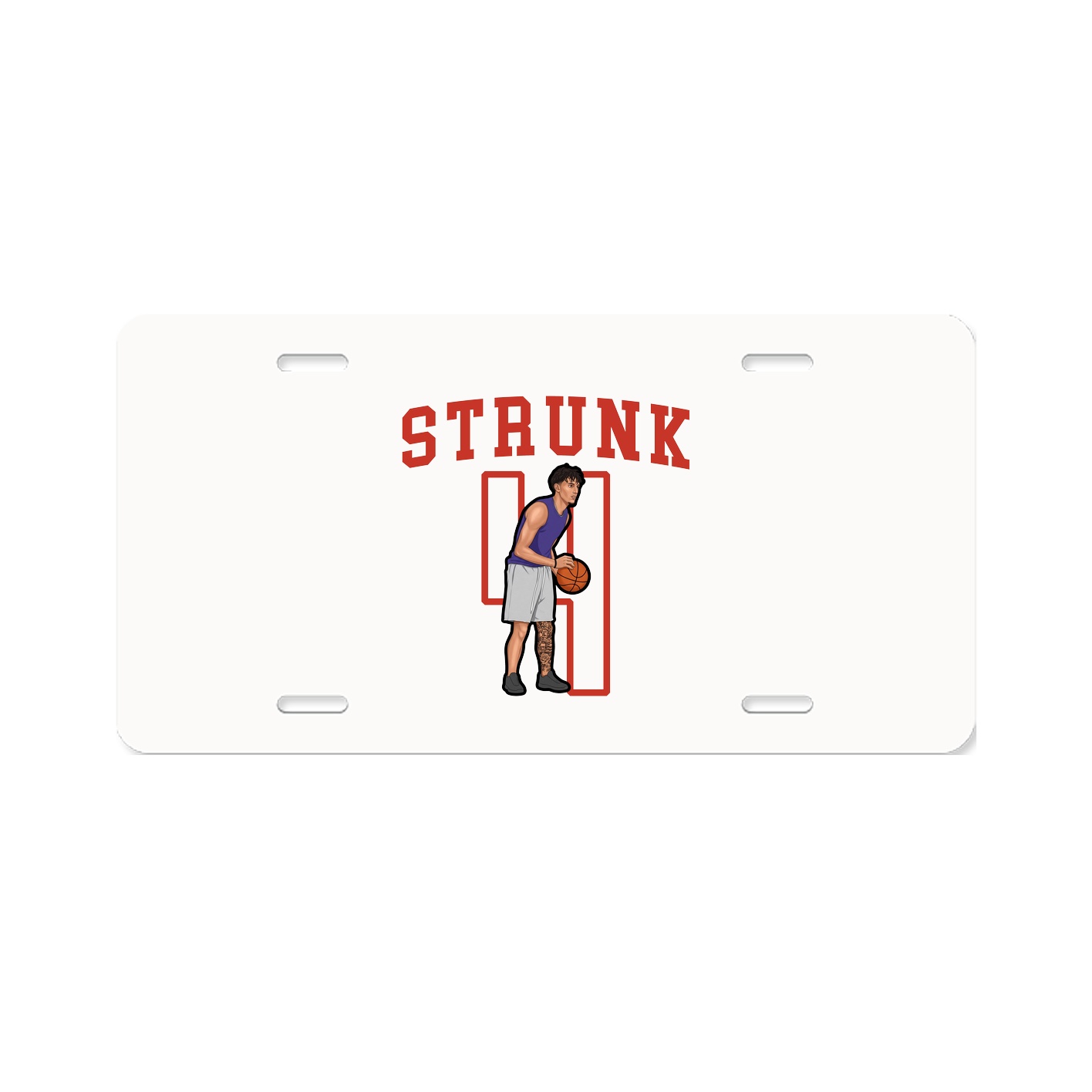 Aluminum License Plate