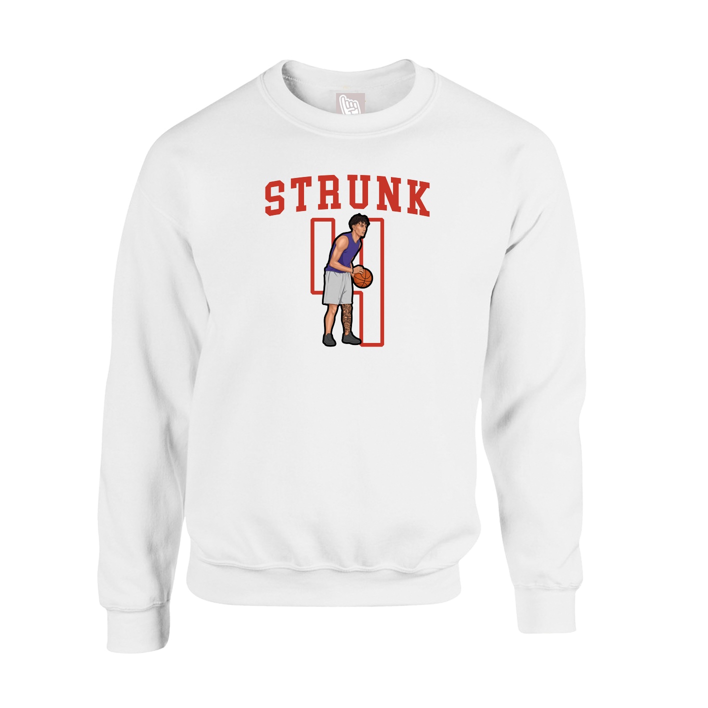 Fleece Crew — Shirsey in White
