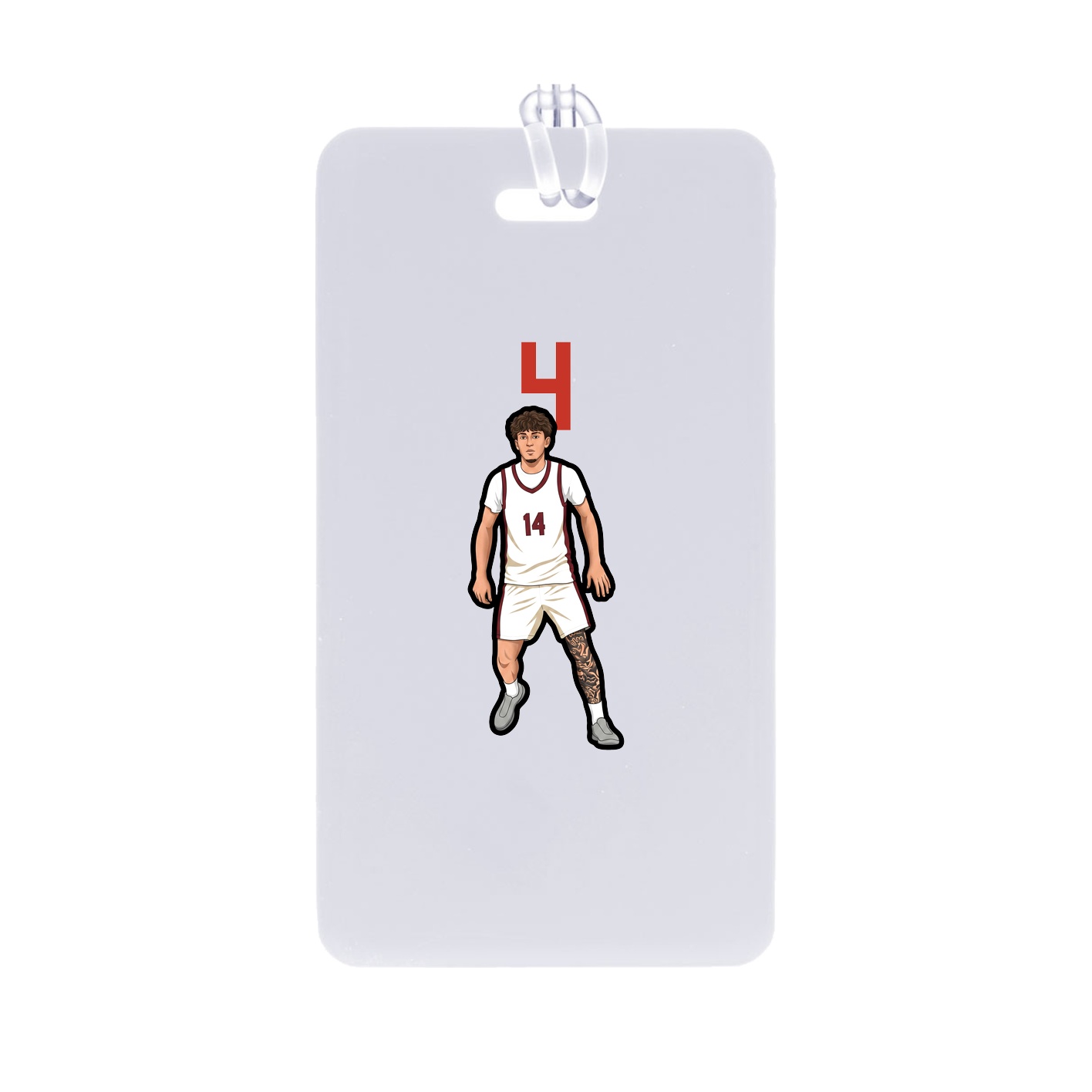 Bag Tag — Number Top in Classic