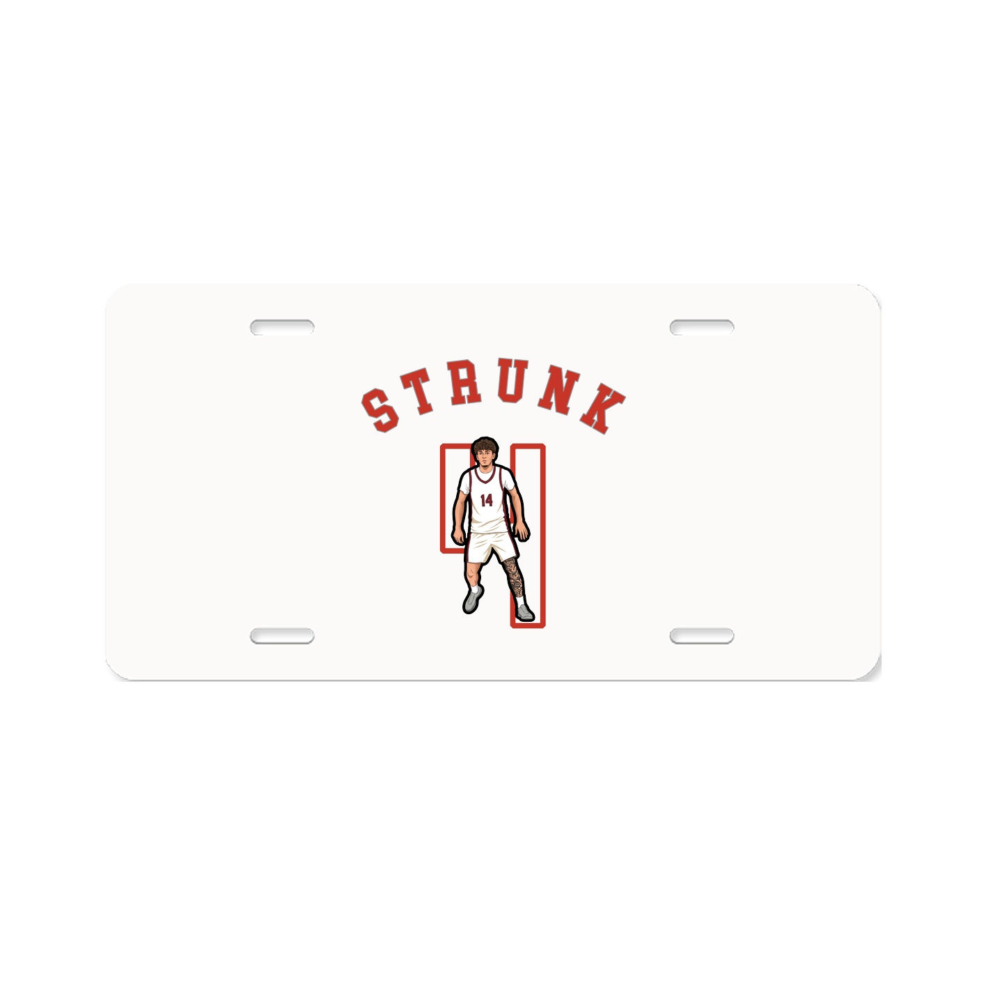 License Plate — Shirsey Arch in Classic